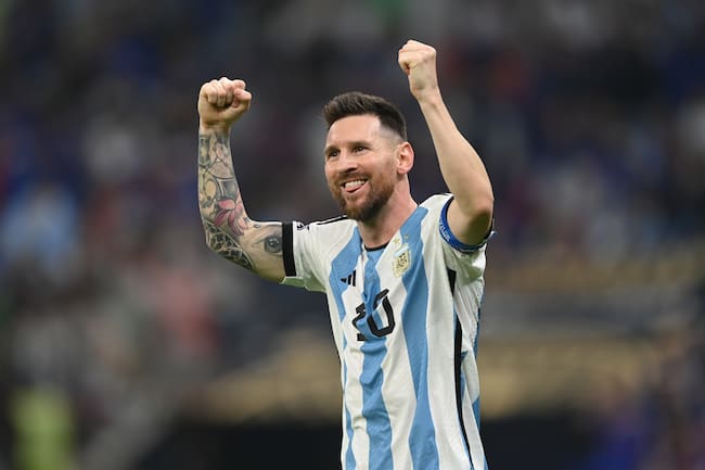 Messi histórico de Argentina