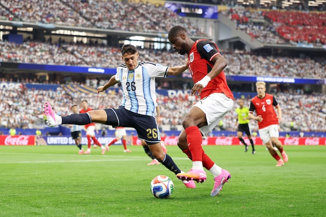 Argentina vs Austria Alaba Molina