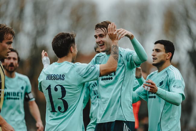 Rodrigo Huescas da asistencia y es nombrado MVP con el FC Copenhague / FOTO: @FCKobenhavn