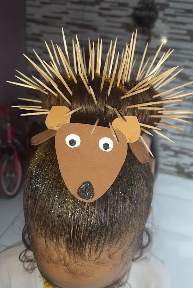 Peinado de puercoespín