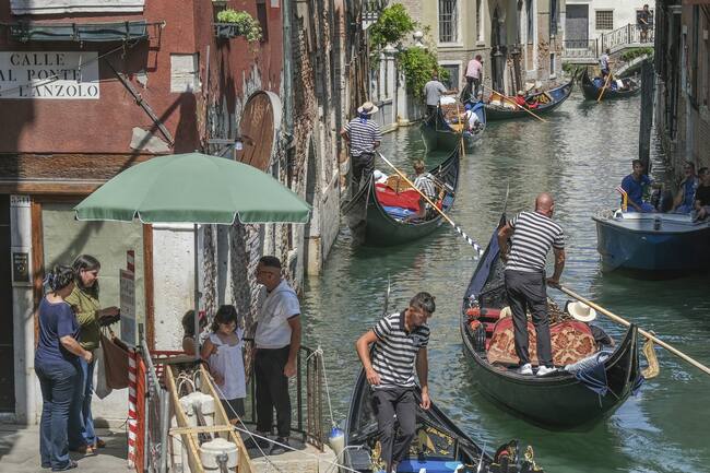 Turismo masivo en Venecia