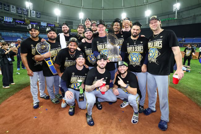 Por primera vez en su historia, los Milwaukee Brewers se consagraron campeones de la MLB