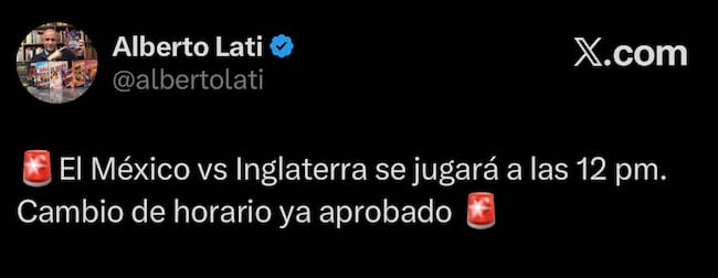 Alberto Lati en X