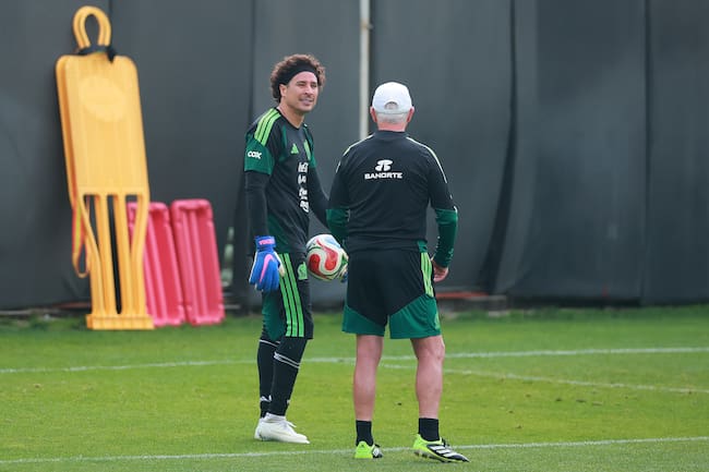 Memo Ochoa y Javier Aguirre