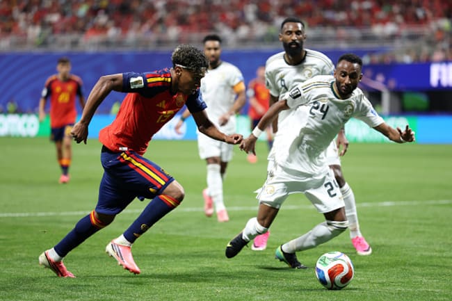 España vs Arabia Saudita