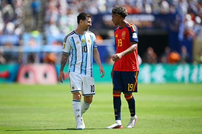 Lionel Messi, Lamine Yamal