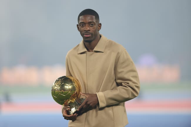 Ousmane Dembélé ganó el Balón de Oro 2025