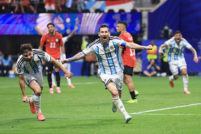 Remontada histórica de Argentina frente a Egipto