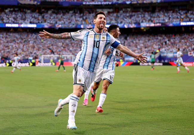 Lionel Messi hace historia