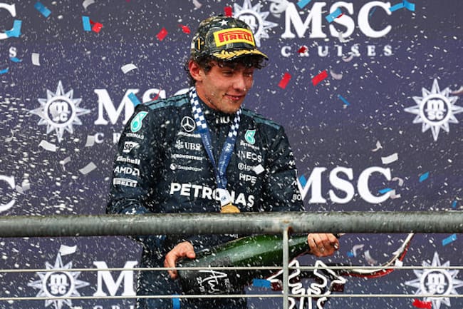 Kimi Antonelli en el GP de Estados Unidos