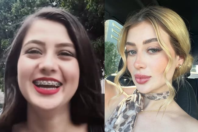 valeria marquez antes y despues