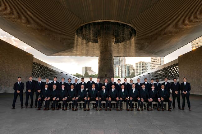 Los 26 guerreros y cuerpo técnico que representarán a México