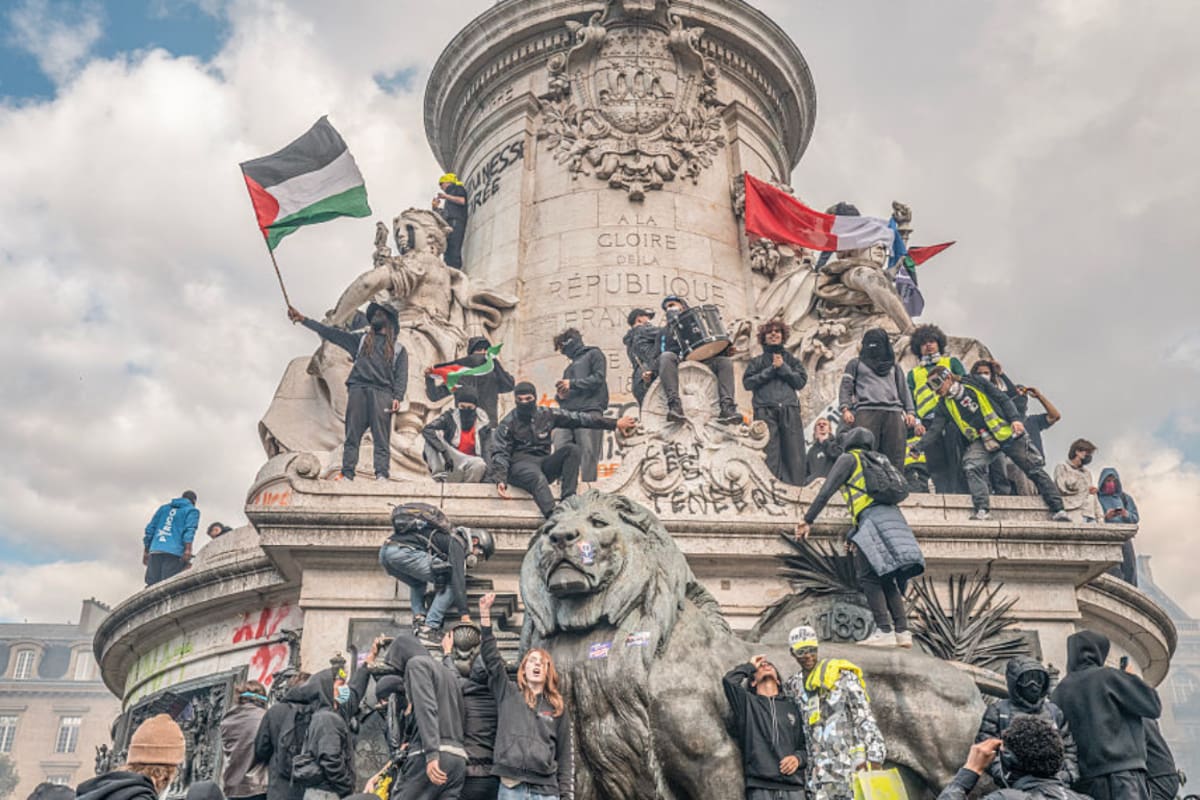 Protestas juveniles en ocho países de Europa y América Latina por vivienda, salarios y educación