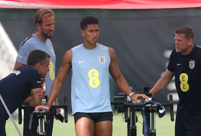 Harry Kane y Jude Bellingham