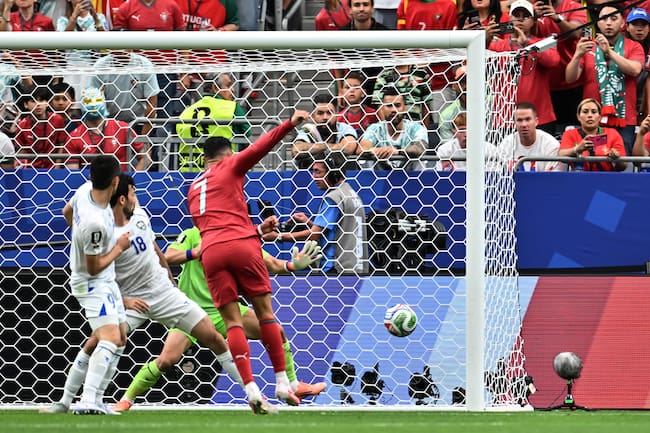 Gol Cristiano Récord seis mundiales