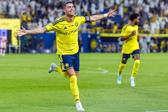 Cristiano Ronaldo festeja sus goles