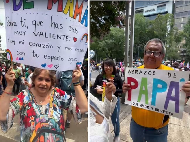 El acompañamiento de padres y madres es fundamental para los miembros de la comunidad y ahí estuvieron presentes.