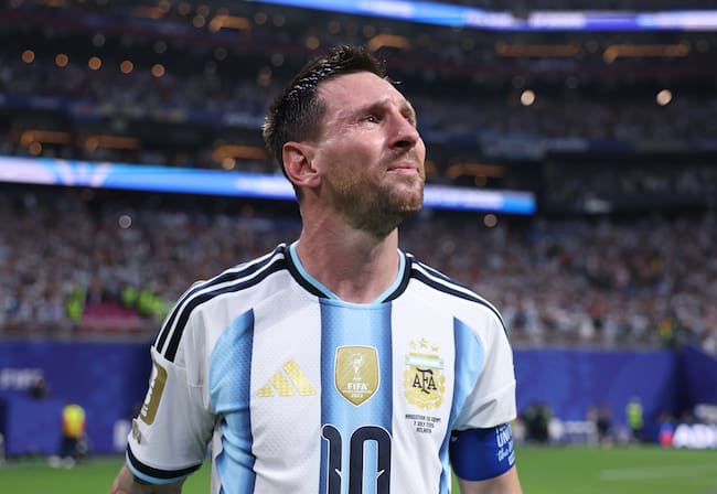 Lionel Messi después de la remontada ante Egipto