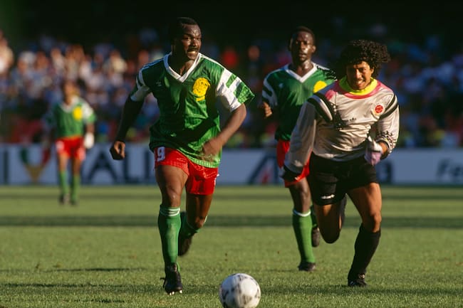 Roger Milla histórico en Mundiales