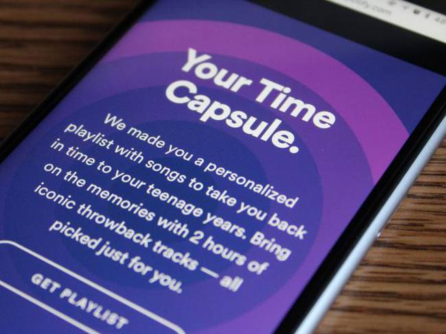 ‘Cápsula del Tiempo’, la nueva función de Spotify que te hará sentir nostalgia