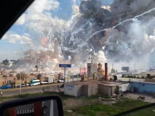 Las peores explosiones de polvorines en Tultepec