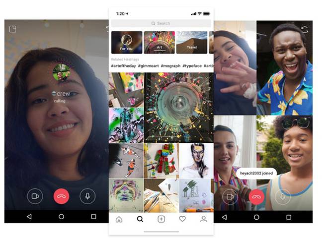 Golpe a Snapchat, Instagram ya permite realizar videollamadas