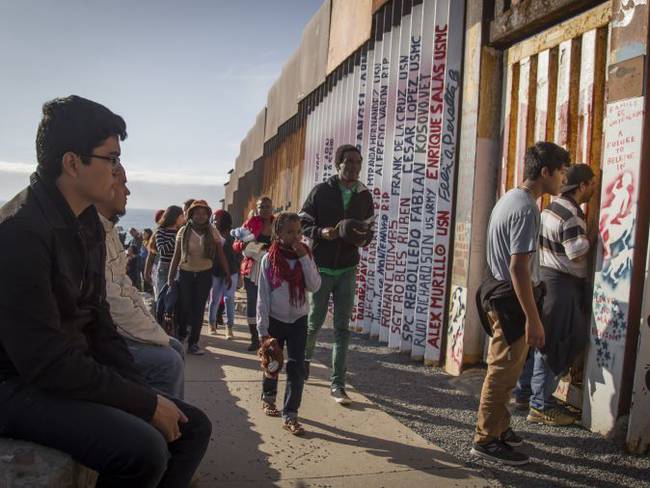 Bajas temperaturas y salud frágil, nuevos retos para los migrantes en la frontera